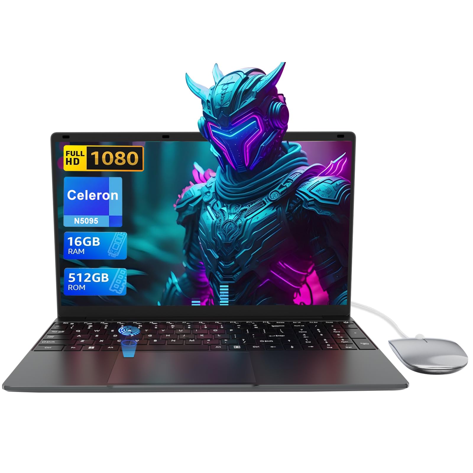 laptop 15.6 pollici con 16gb ram e 512gb ssd