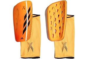 adidas X League Shin Guards - Protective Adult Soccer Shin Guards with Ankle Protection