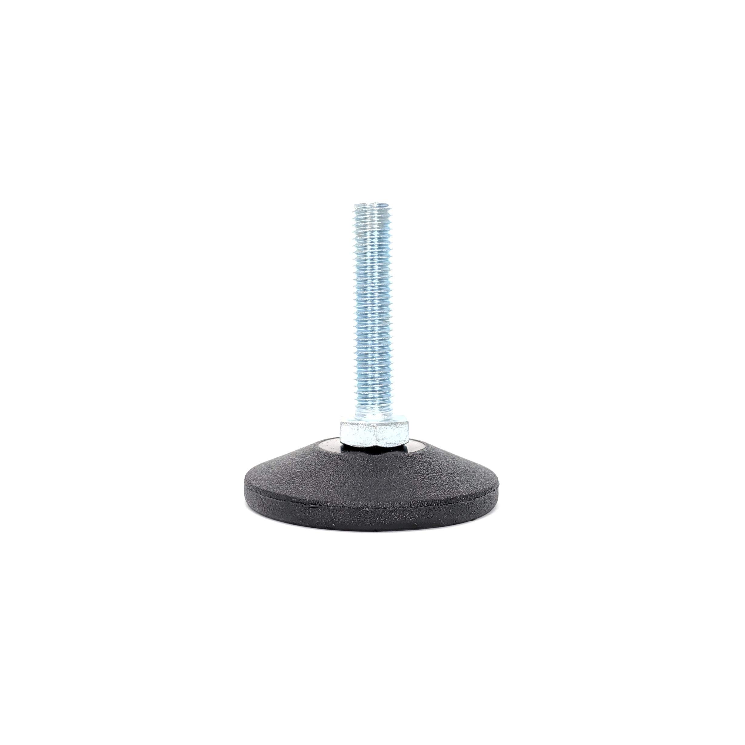 Keay Vital Parts Screw-in Levelling Machine & Furniture Feet Height Adjustable with Tilting Base (48mm Diameter Base, M8x40mm, Pack of 48) [Please See 2nd Image for Dimensions] Made in Germany