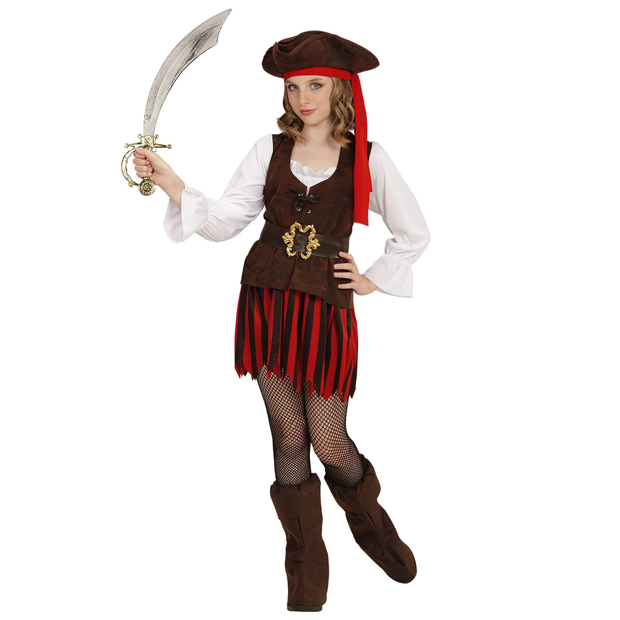 Widmann CARIBBEAN PIRATE GIRL 158cm FOR FANCY DRESS COSTUME