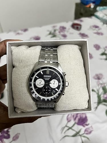 Amazon.co.jp: SEIKO QUARTZ クロノグラフ ステンレススチール バンド