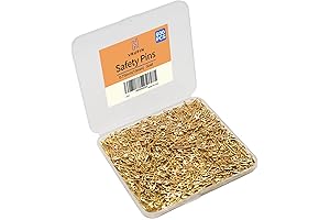 500-Count Mini Safety Pins for Versatile Use