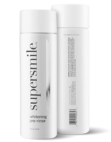 Miniatura 2 de Supersonmile blanqueador de preenjuague, clínicamente formulado, previo al lavado con cepillo, enjuague bucal dental, limpia y blanquea los dientes