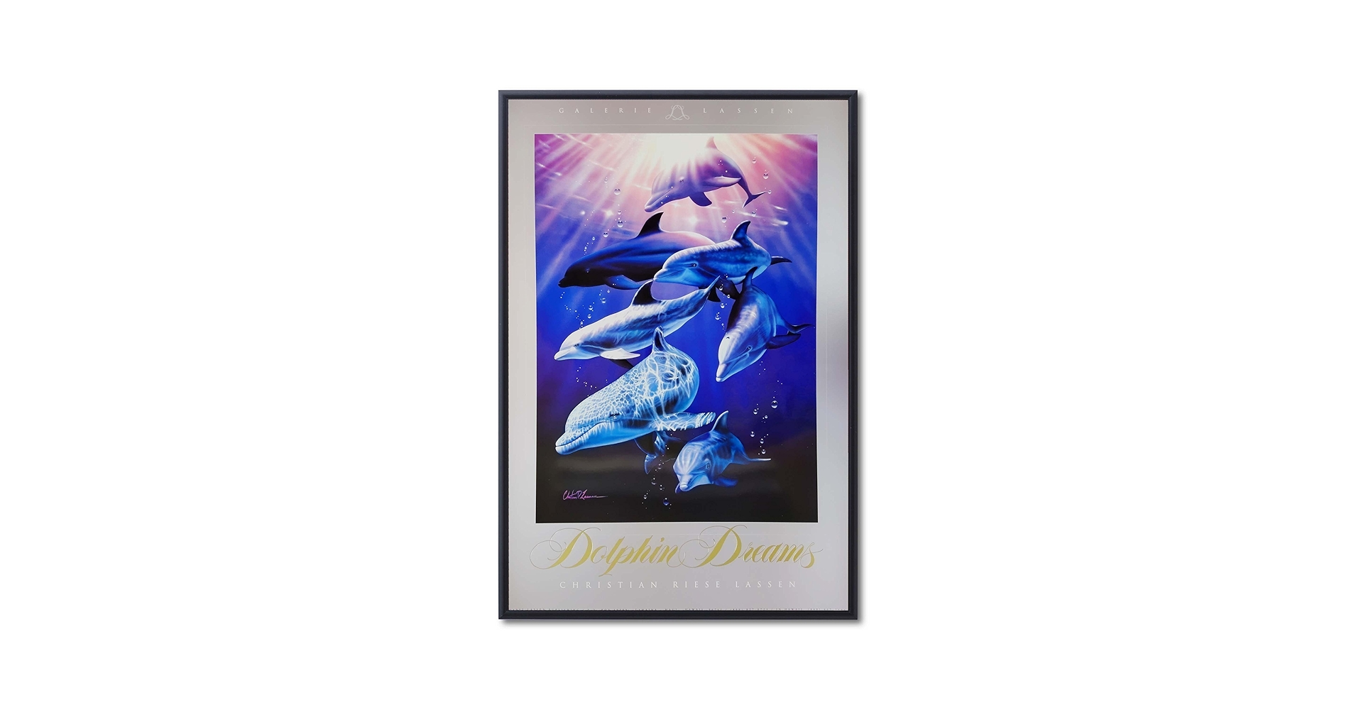 Dolphin Dreams クリスチャン・リース・ラッセン 楽天市場】ラッセン 絵画 27.5×21.5cm ギフト クリスチャン