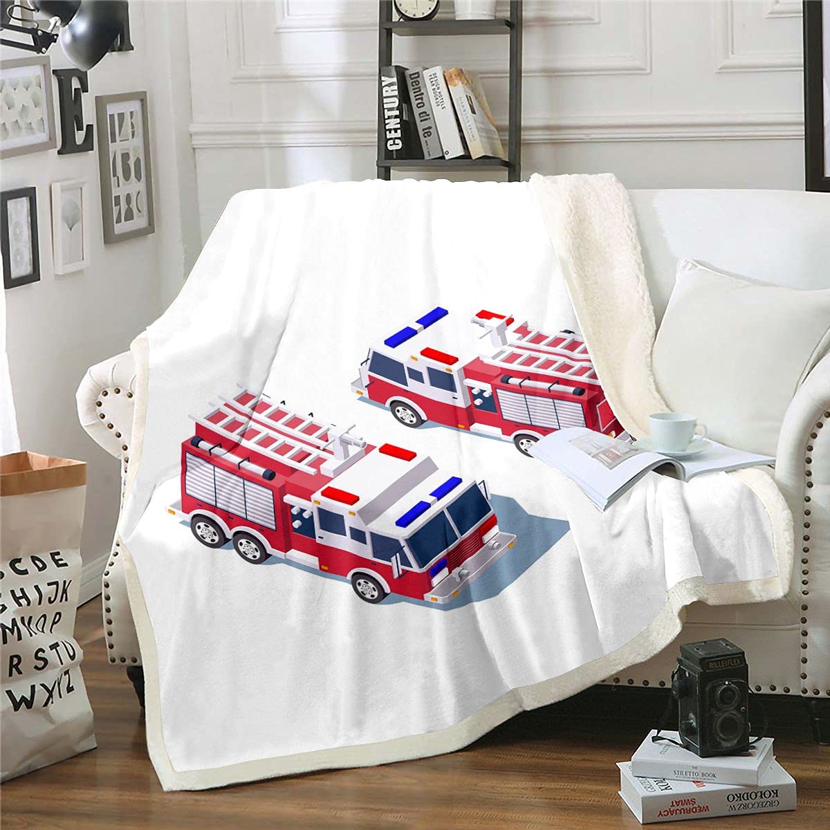 Coperta In Pile Per Bambini Con Personaggi Dei Cartoni – Morbida Microfibra 76x101 Cm – Per Auto, Divano, Lettino – Stampa Colorata - 3