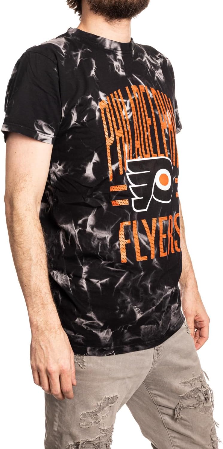 Calhoun Surf & Skate NHL Mens Crystal Tie Dye Short Sleeve T-Shirt - The Sunset Collection