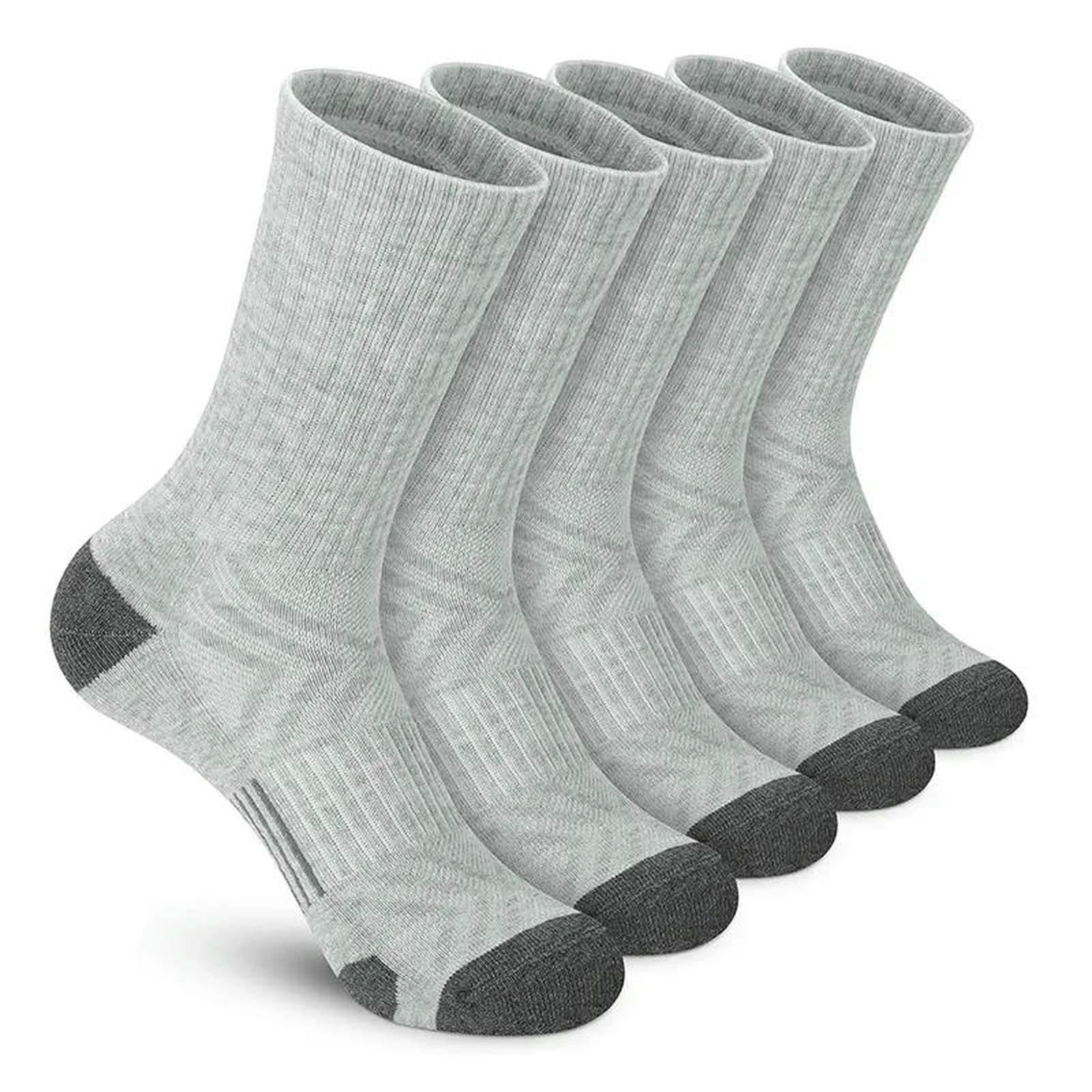 skarpety 5 par męskie skarpety sportowe sportowe do biegania łydki Performance Cushioned Breathable Outdoor Crew dla mężczyzn kobiet