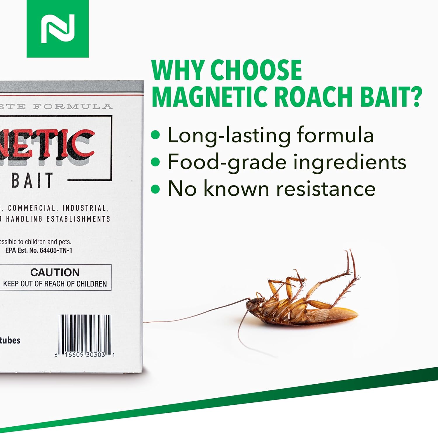 Conquer Cockroaches: The Power of Nisus Magnetic Roach Bait Paste