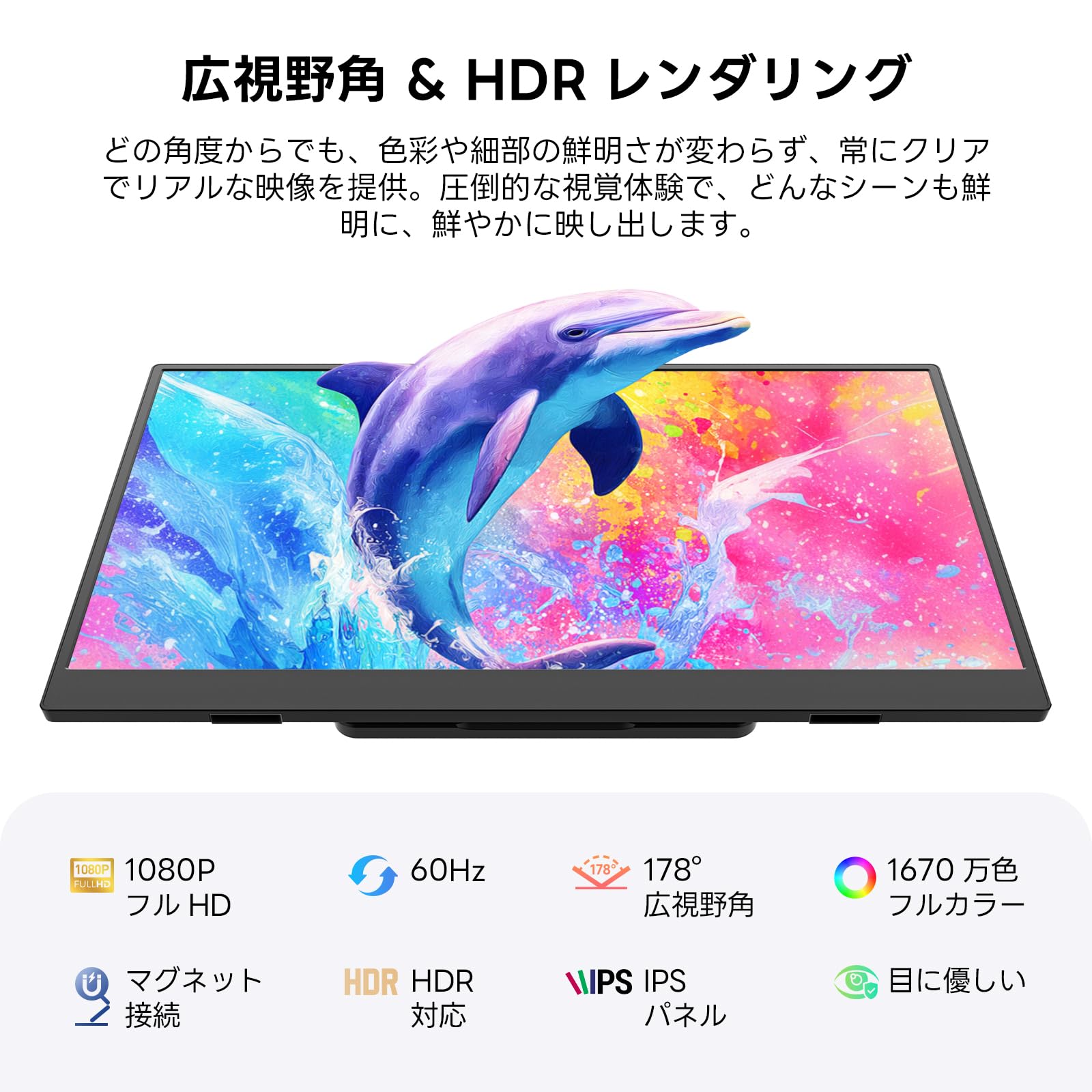 Amazon.co.jp: モバイルモニター【2026年モデル先行販売】Dopesplay