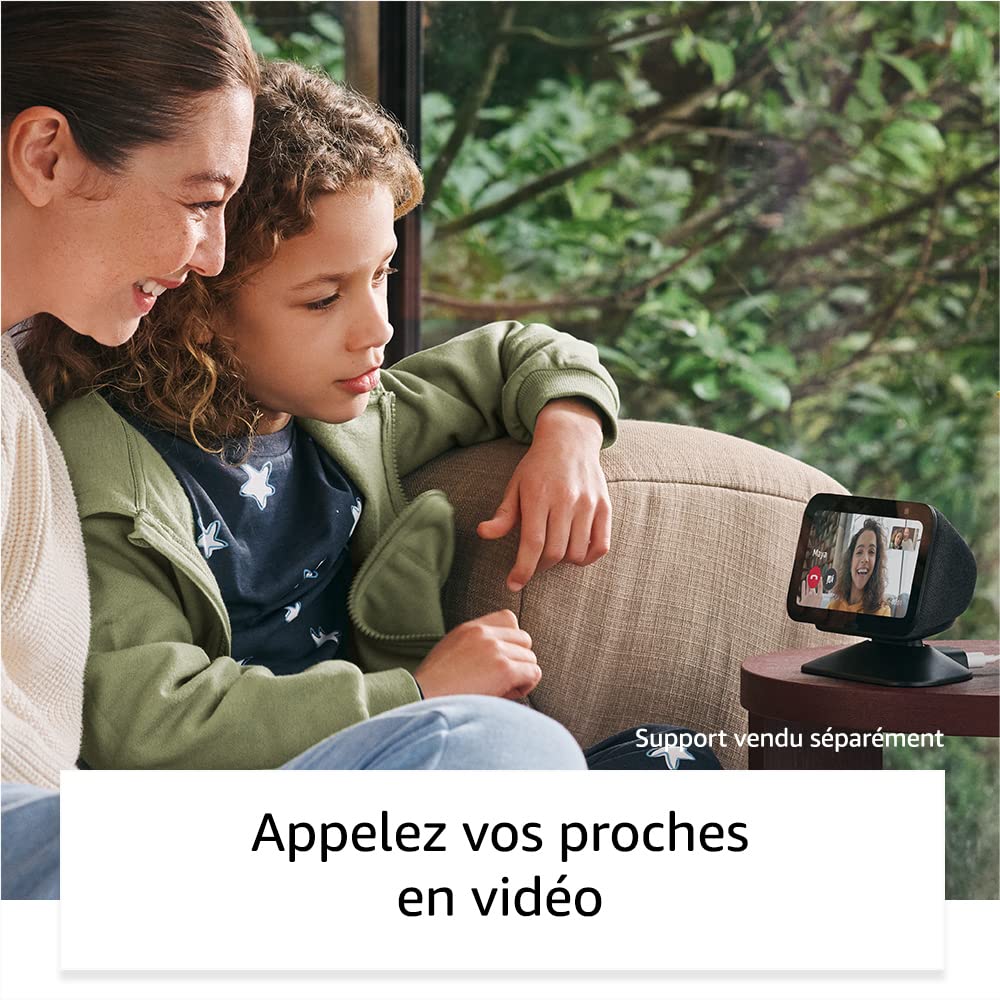 Echo Show 5 (3e génération) | Anthracite, pack de 2 + Tapo L530EA ampoule connectée LED (E27), Fonctionne avec Alexa - Kit de démarrage Maison connectée