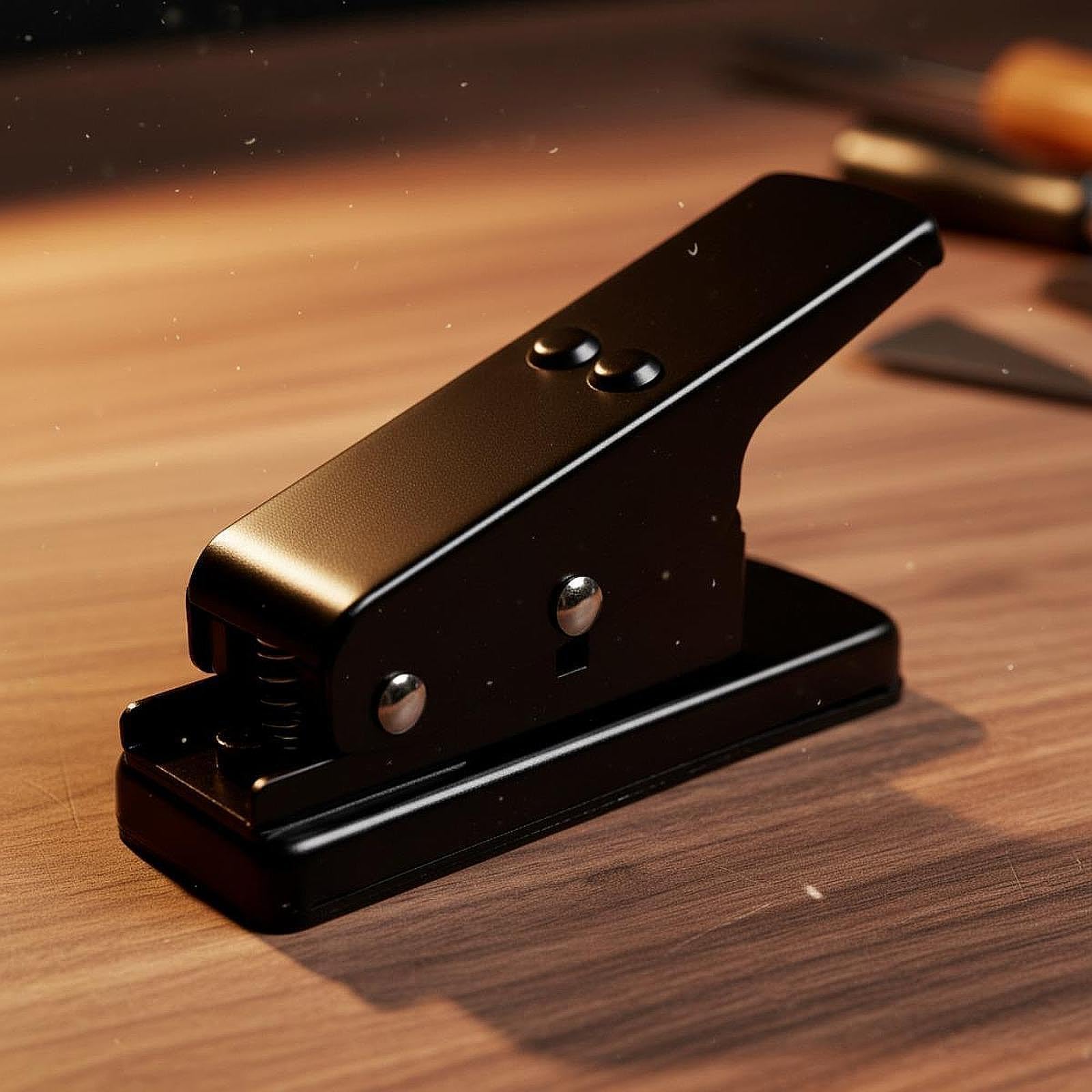 Strumento per La Creazione di Plettri per Chitarra, Punzone per Plettri per Chitarra, Corpo in Metallo Resistente, Macchina Multifunzionale, Nero