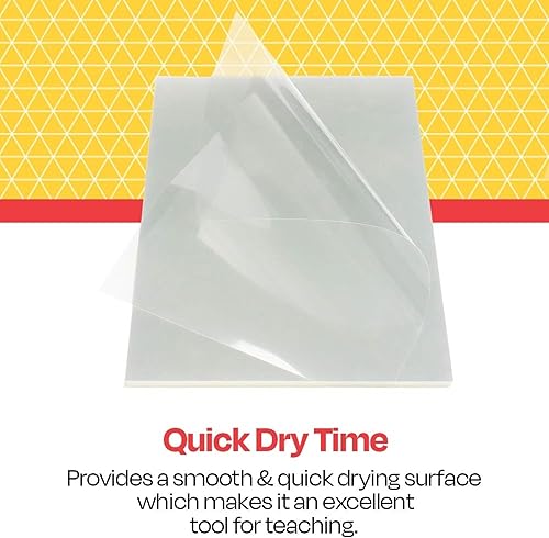 Miniatura 4 de School Smart Película de transparencia láser sin tira de detección, 8-1/2 x 11 pulgadas, transparente, paquete de 50