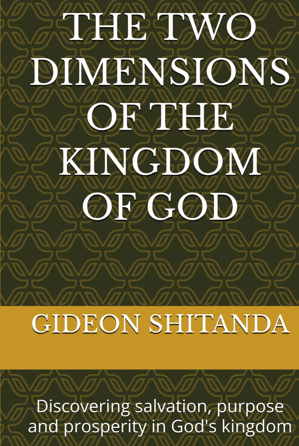 THE TWO DIMENSIONS OF THE KINGDOM OF GOD: Discovering salvation, purpose and prosperity in God's kingdom