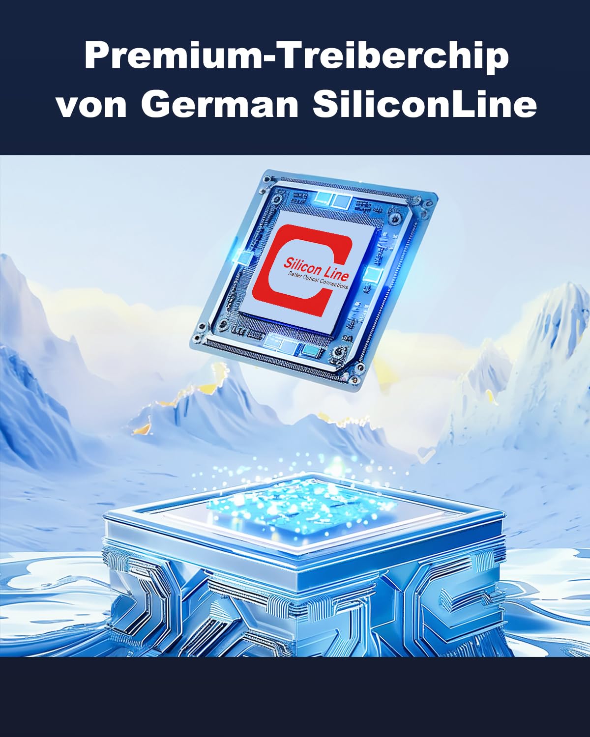USB A auf USB C Glasfaserkabel 10m, 10Gbps USB 3.2 Gen2 Verlängerungskabel mit deutschem SiliconLine-Chip, ultradünn und lange Distanz für Logitech 4K Kamera, VR/AR, Videokonferenz