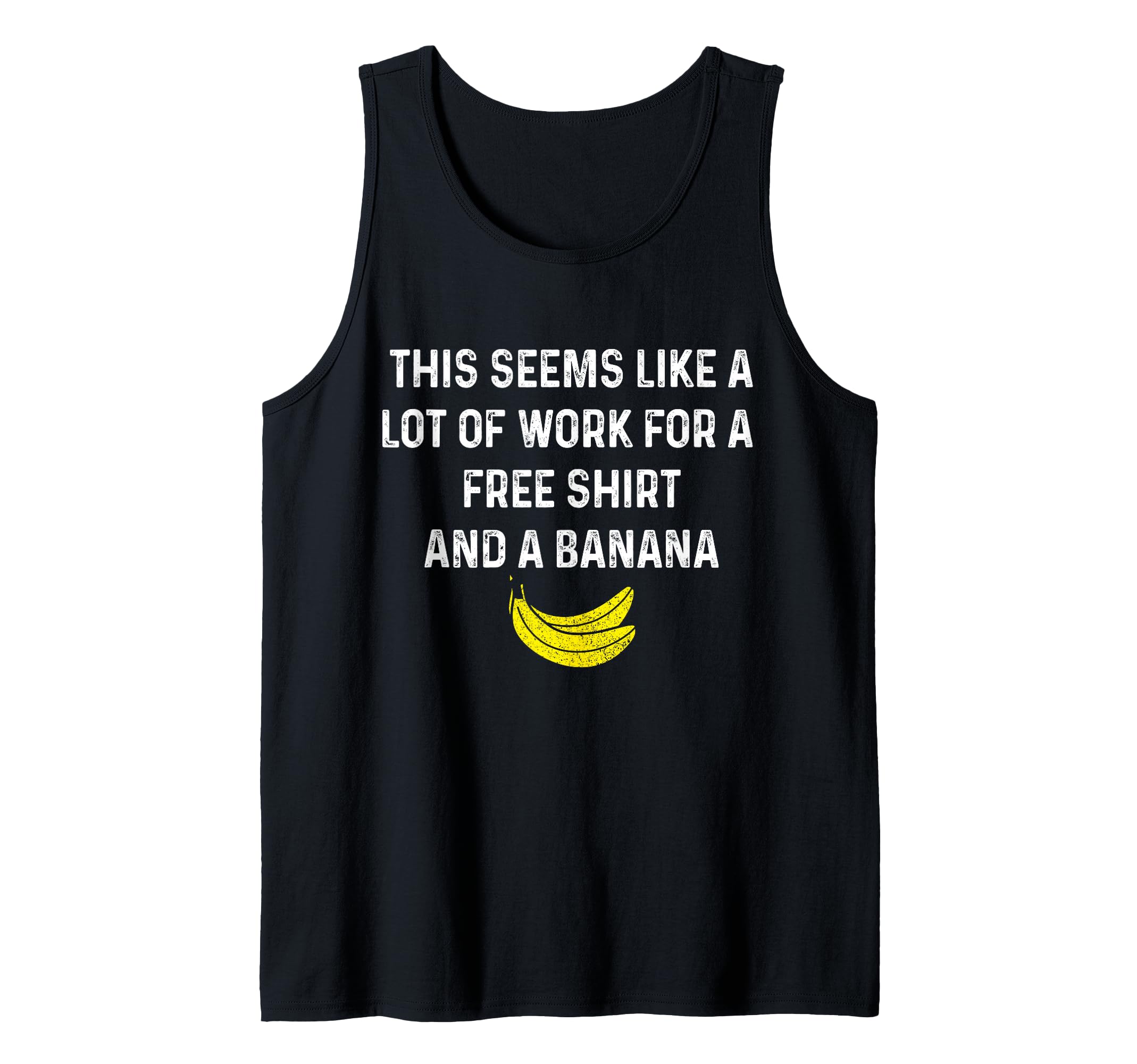 Funny Marathon Running Free Banana Marathoner Runner Tank Top