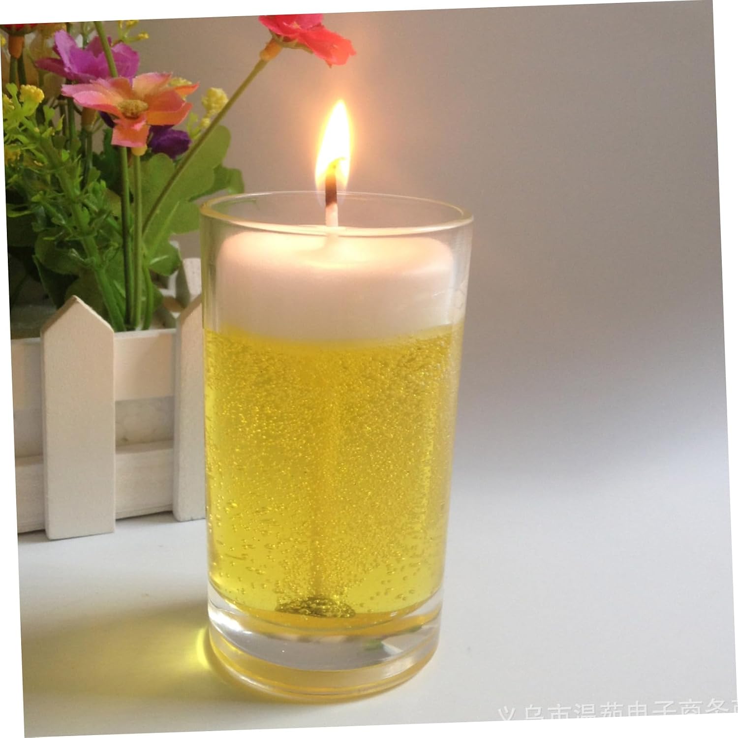 Uonlytech Scented Candle Making Wax Wax for DIY Projects Crystal Jelly Effect Safe for Boys and Girls Crafts