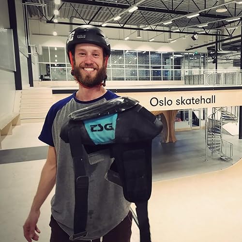 Miniatura 6 de TSG Knee Pads - Force 111 A (Special ACF Impact Protection) or Force V  Skateboard, Hardshell, EVA, Nylon, Adults, Certified, Ergonomic, Slim