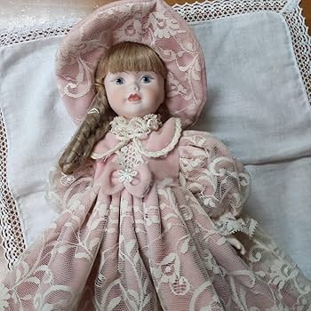 Amazon | イタリア製人形 イタリア ドール アンティーク風 ビスク