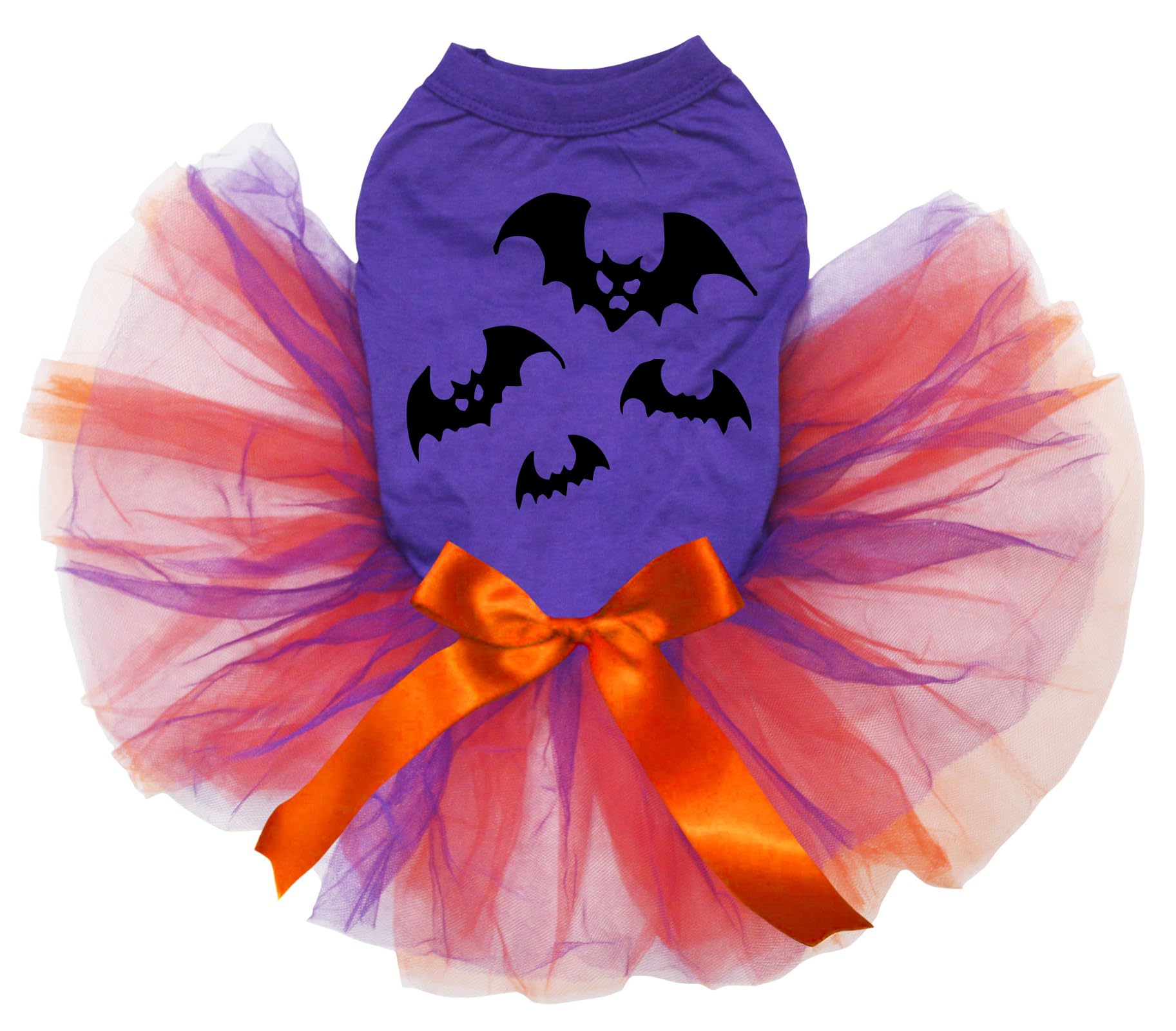Robe pour chien chauve-souris violette idéale pour les fêtes de saison en taille S