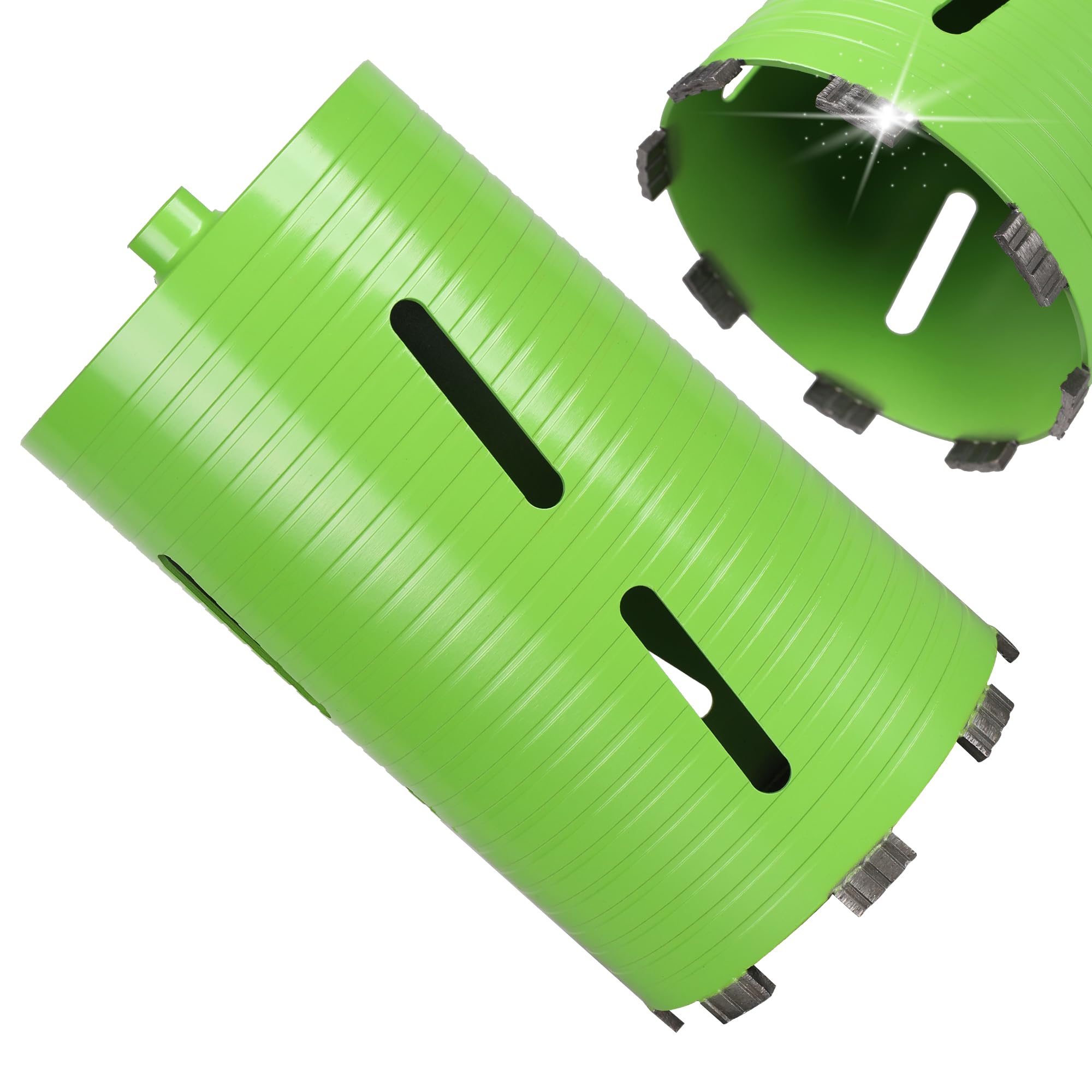 Dry Core Drill Bit Kit - 2.5" with Adapters -12
