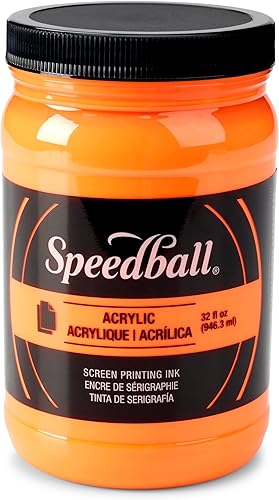 Miniatura 3 de Speedball 4640, tinta acrílica de impresión de pantalla, bote de 32 onzas, altura de 3.63 pulgadas, ancho de 3.63 pulgadas, longitud de 6.13 Blanco