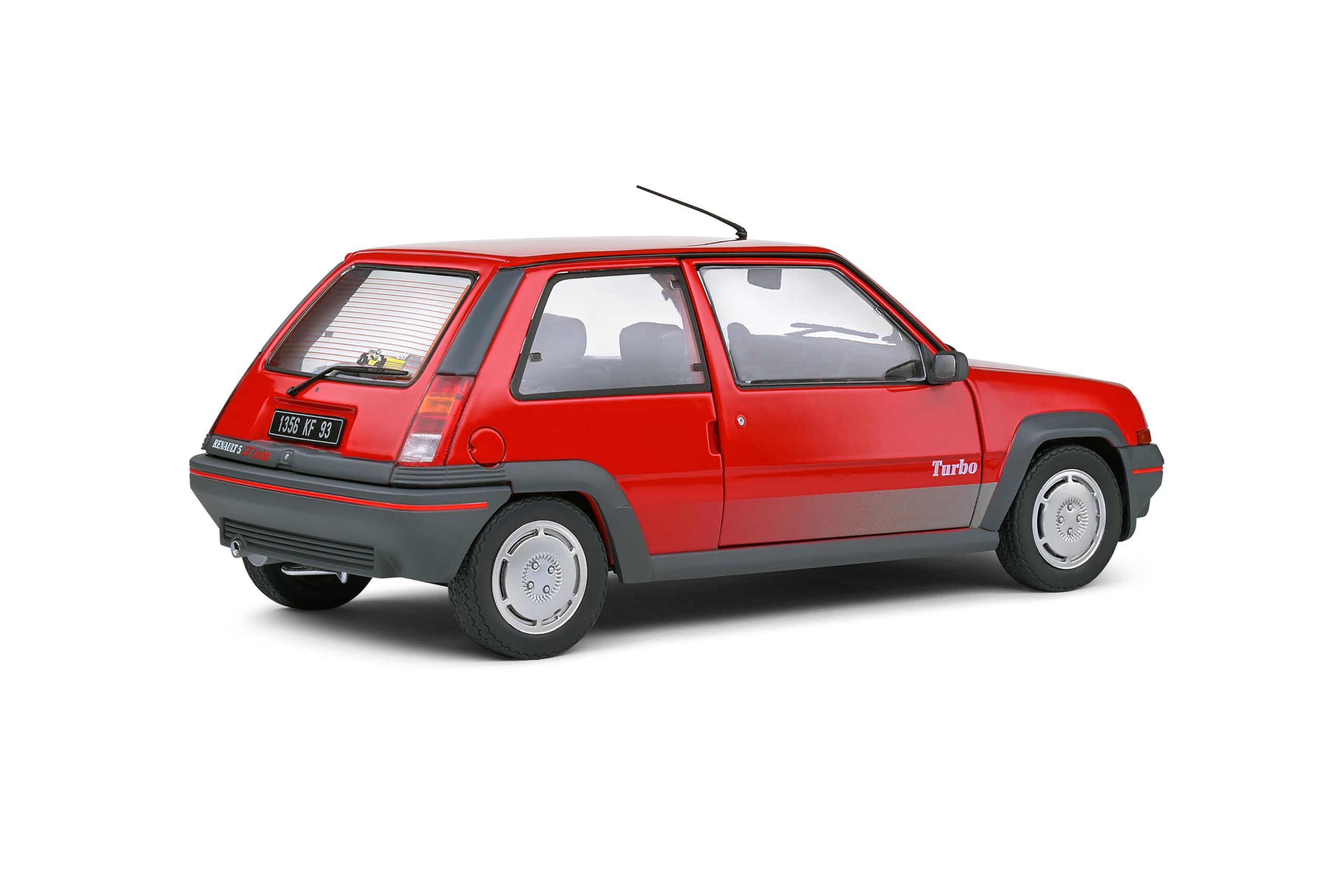 Amazon.com: Solido 1:18 Scale Diecast Renault 5 GT Turbo MK1 Red