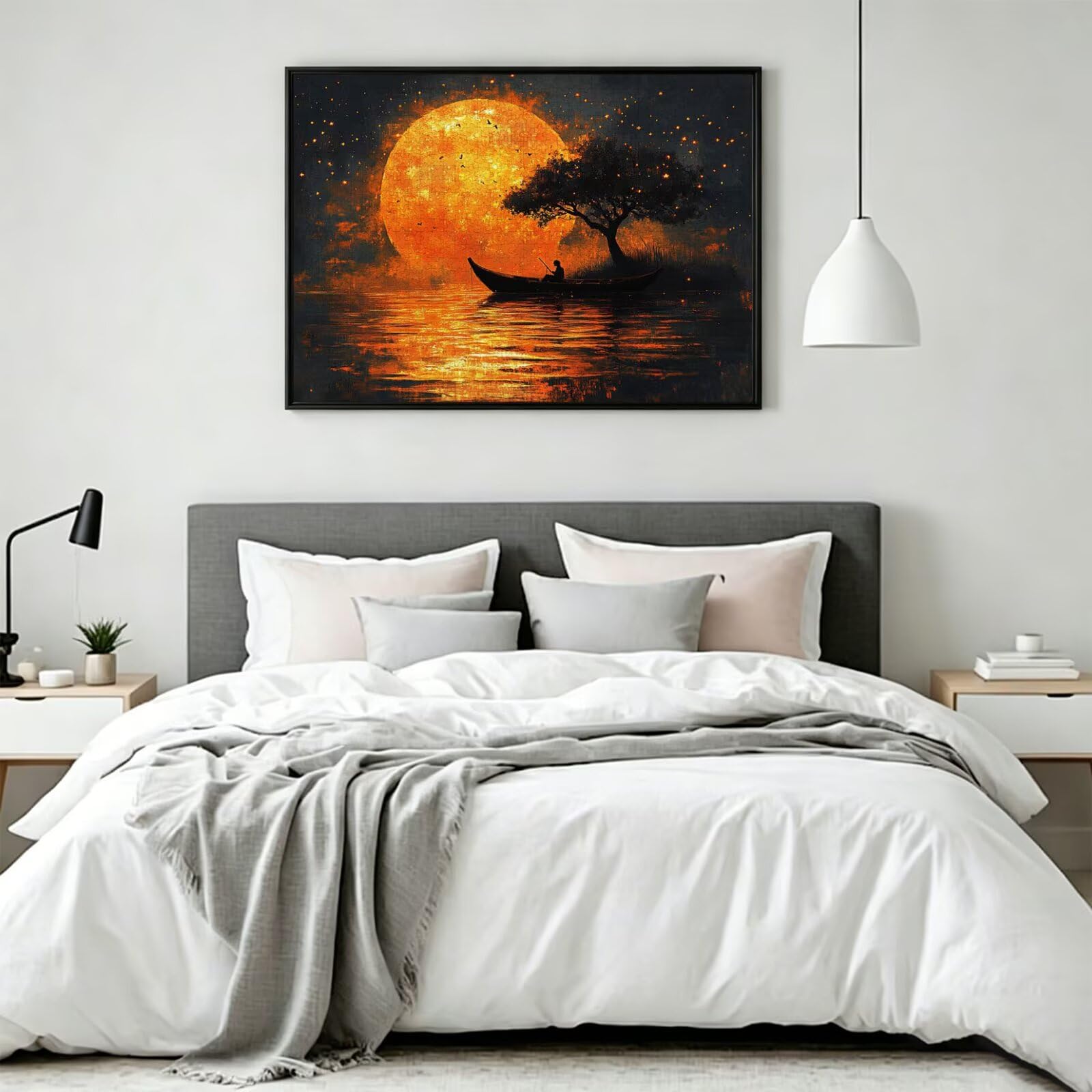 Puzzle 6000 Pezzi astratto Puzzle Classici per Gioco Familiare, n-49 | Impossibile Puzzles, Intrattenimento Creativo, Rilassamento Intelligence, Regalo per Amore e Amico, Home Decor, Sole calante