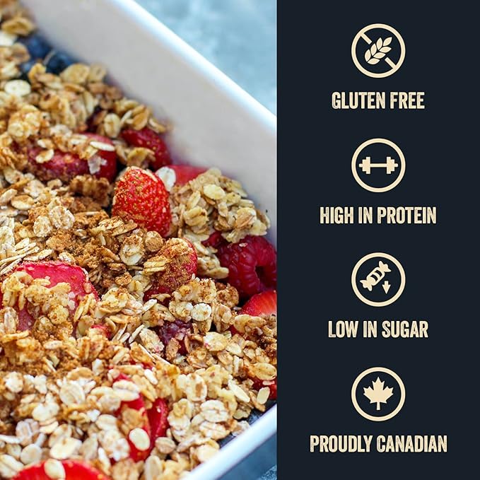Stoked Oats Avena Mountain Maple Alta Proteína 11.3 oz miniatura 6