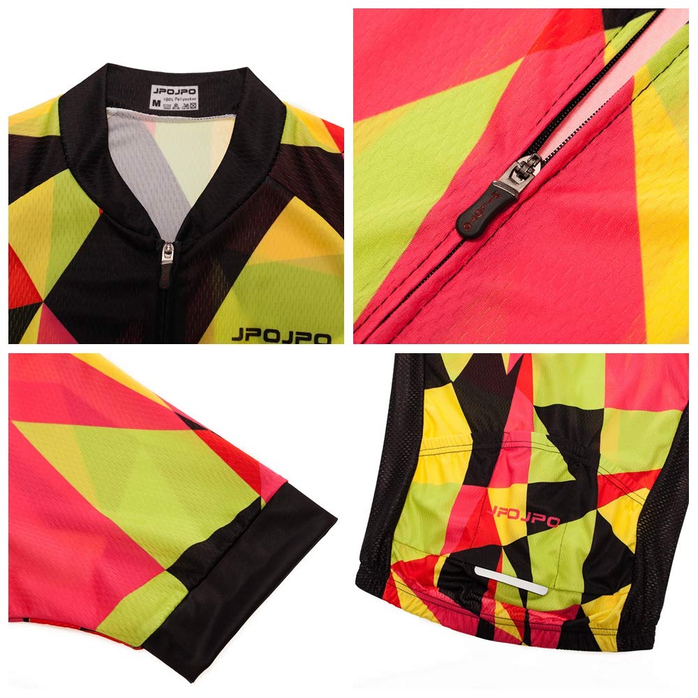 Maglia da ciclismo da donna + pantaloncini imbottiti a maniche corte da ciclismo abbigliamento da bicicletta
