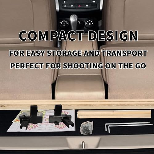 Miniatura 7 de Highwild Base de soporte ajustable para blanco de disparo de papel silueta de cartón - USPSAIPSC - IDPA Practice