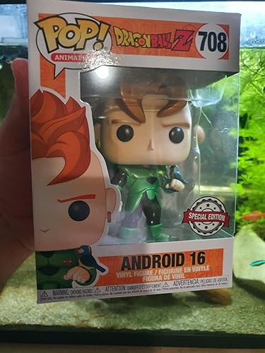 Funko Pop! Animation Dragon Ball Z Android 16 Metallic : Funko