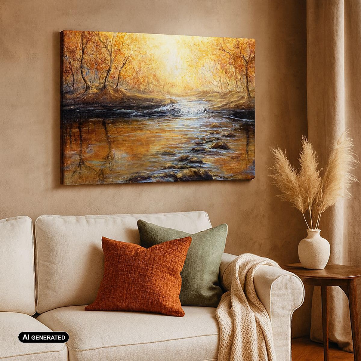 Stampe da Parete Moderne 100x70 cm Quadro su Tela Natura Paesaggi - 3973