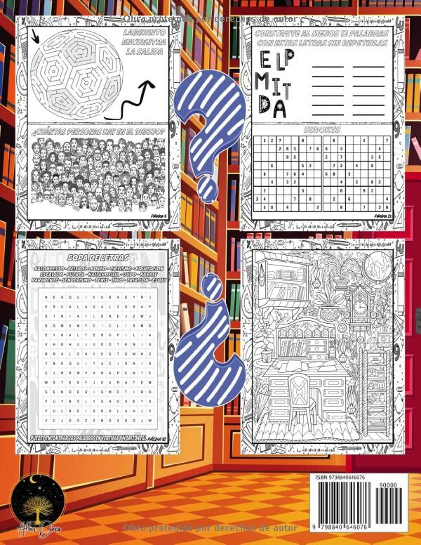 Miniatura 2 de Pasatiempos para personas mayores 150 Juegos divertidos para adultos de 70 a 100 años Formato y letra grande Regalos originales para abuelas y ...