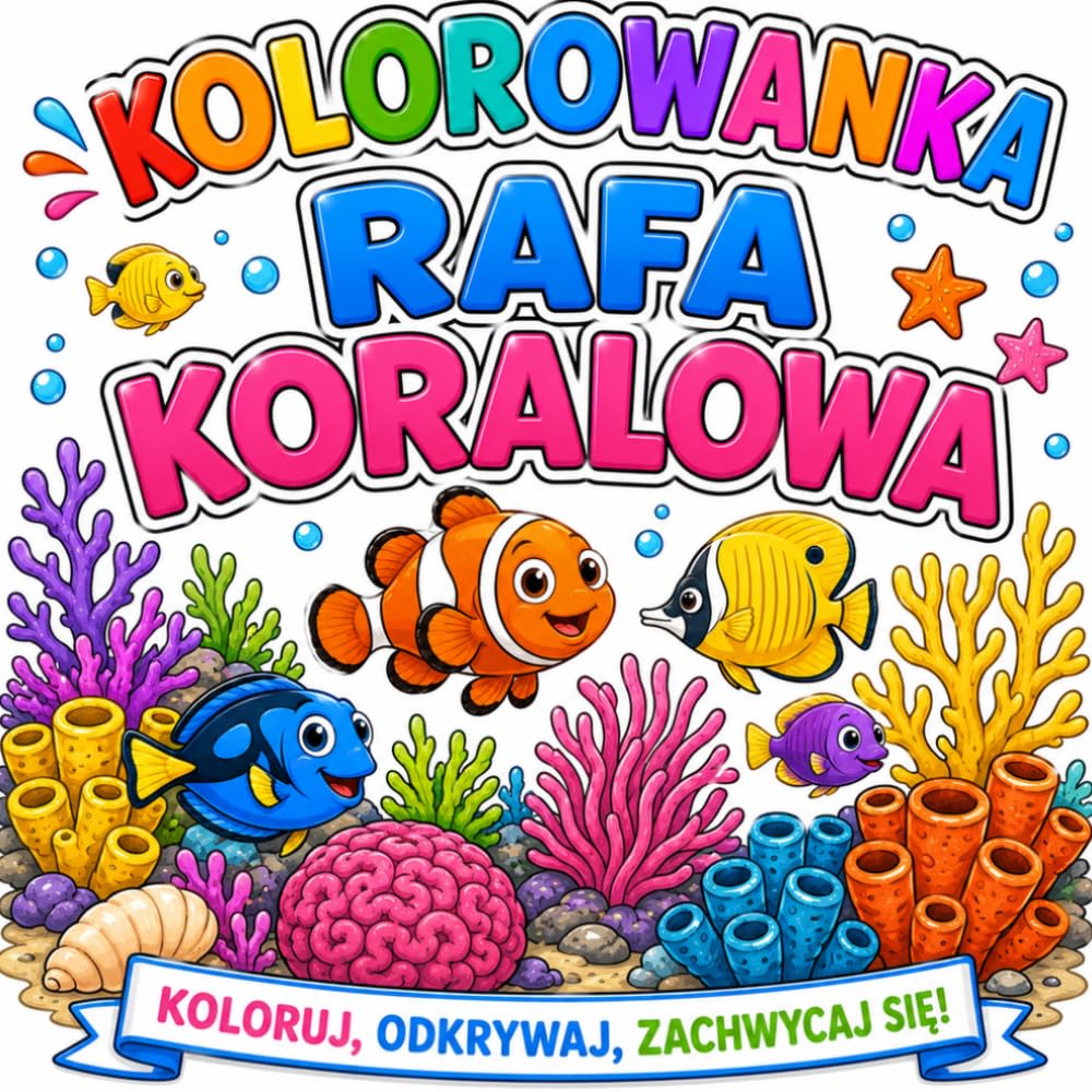 Kolorowanka Rafa Kolarowa: Koloruj odkrywaj zachwycaj się