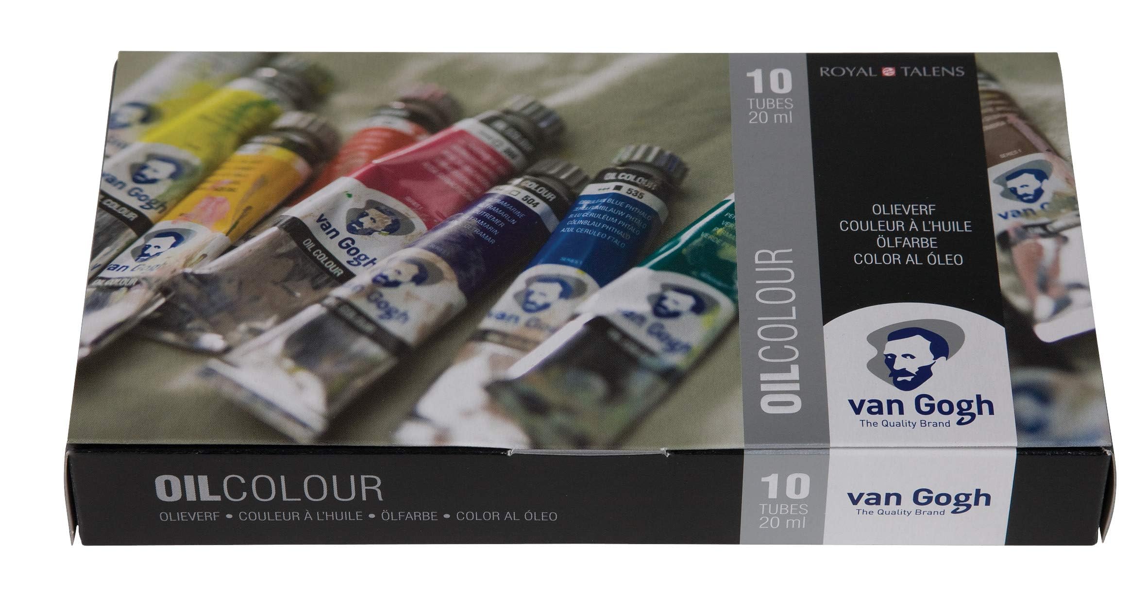 Amazon | Van Gogh ターレンス 油絵具 ヴァンゴッホ 10色セット 紙箱入