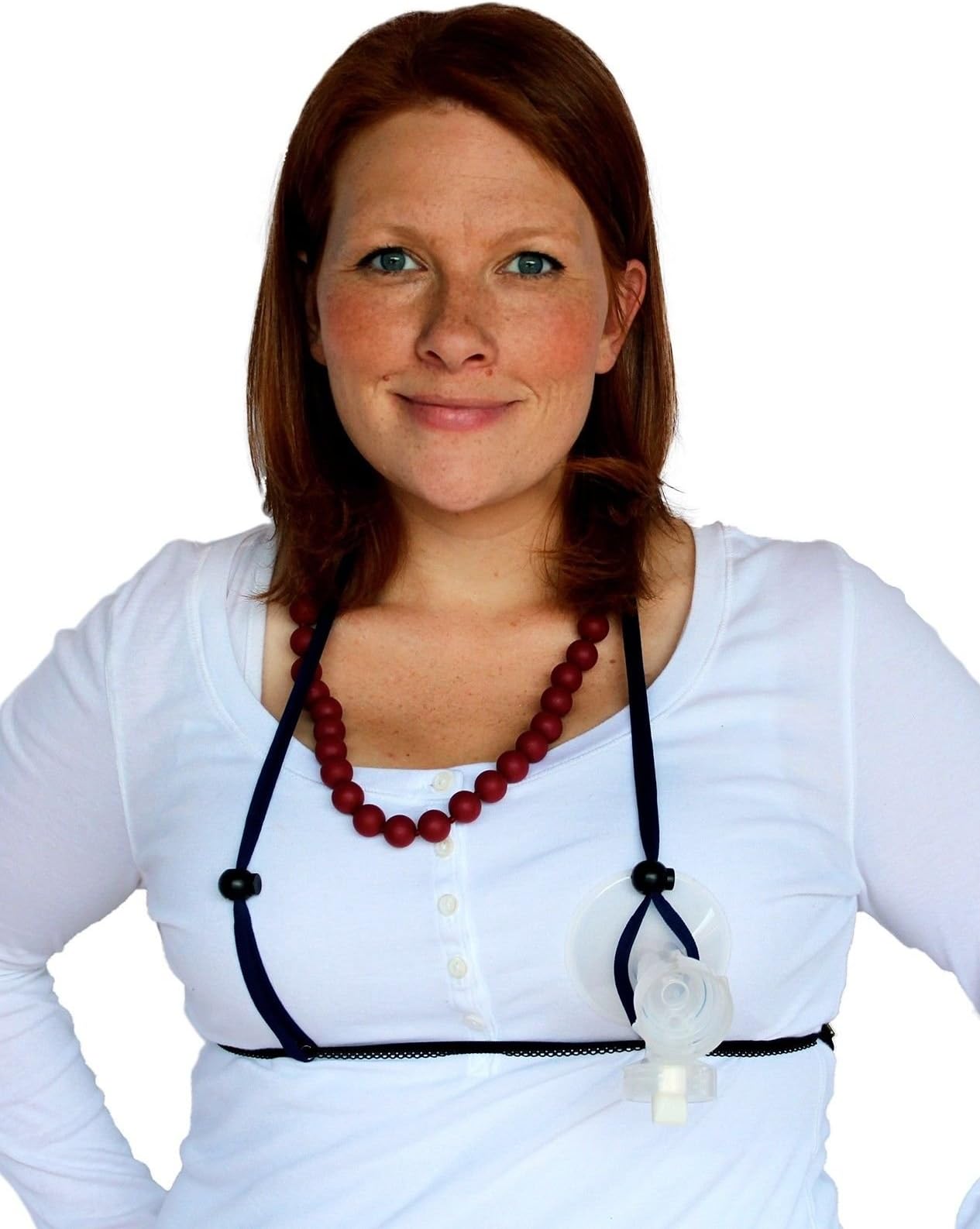 LactaMed Simplicity Hands-Free Pumping Bra Kit – Black