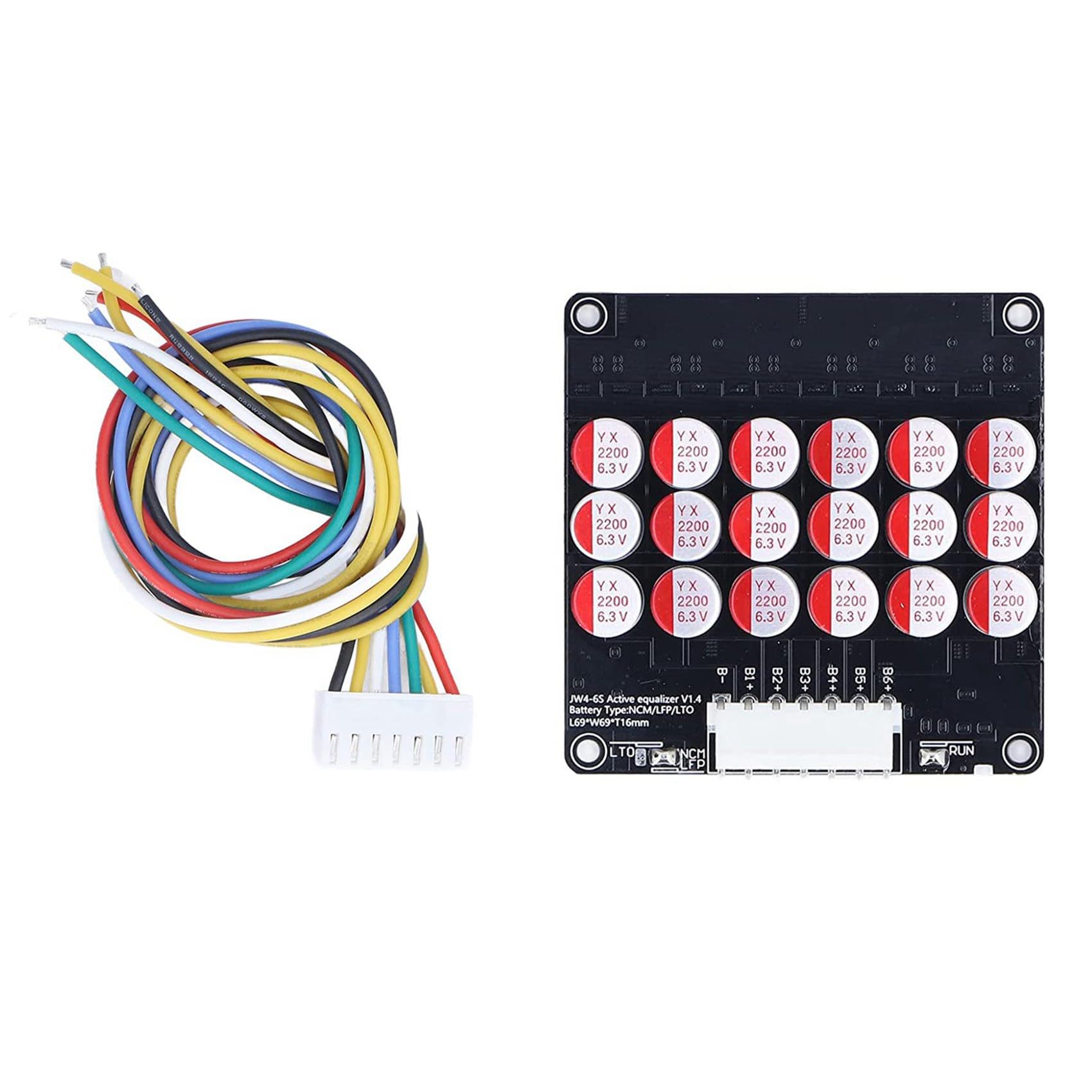 5X 6S Equalizzatore Balancer Lifepo4/Lipo/LTO Batteria Condensatore di Equalizzazione Energetica Scheda