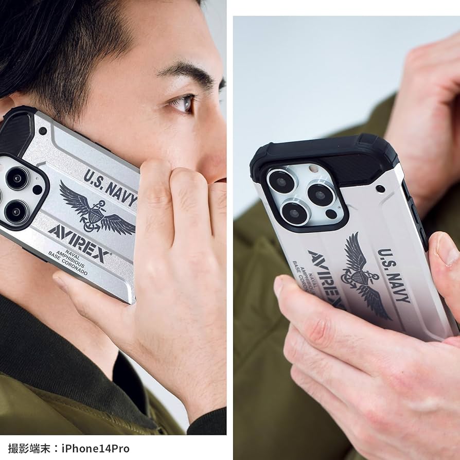 Amazon.co.jp: 【 AVIREX 正規品 】 iPhone 16 Pro ケース 耐