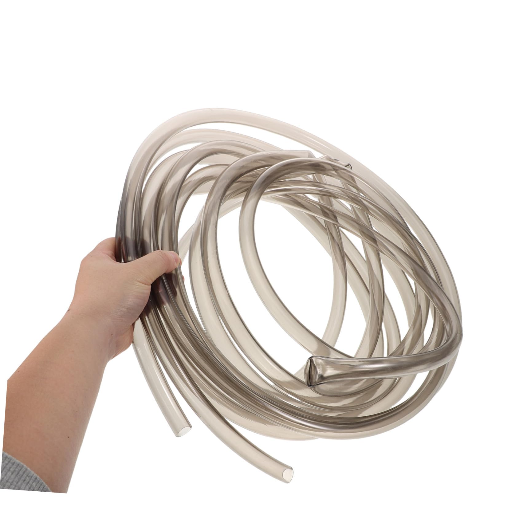 Aquarium Siphonschlauch 5m mit PVC Reduzierstück und Schlauchschelle Kieswaschsauger für Süß und Meerwasseraquarien Manuelles Wasserwechsel und Reinigungsset