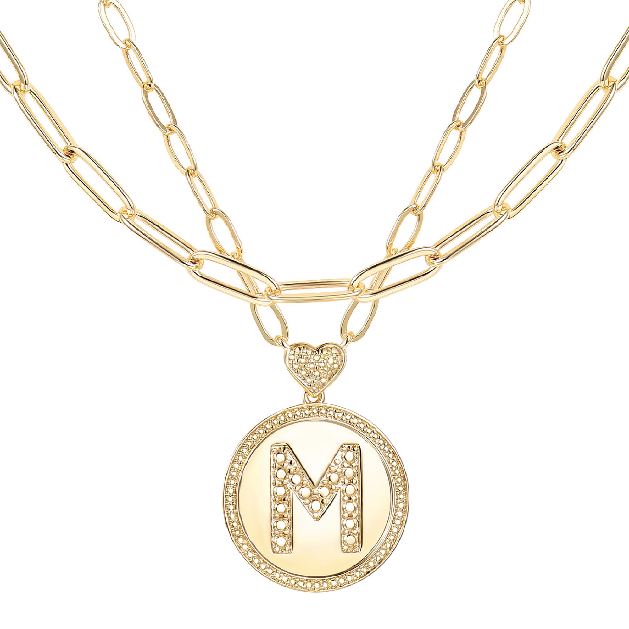 EvabelleSoild 925 Sterling Silver Necklaces for Women with Cupid and Ruby Sapphire Hearts On Circle 18K White Gold Plated Sparkle Sapphire Pendant Necklace Jewelry Gift For Girlfriend Wife