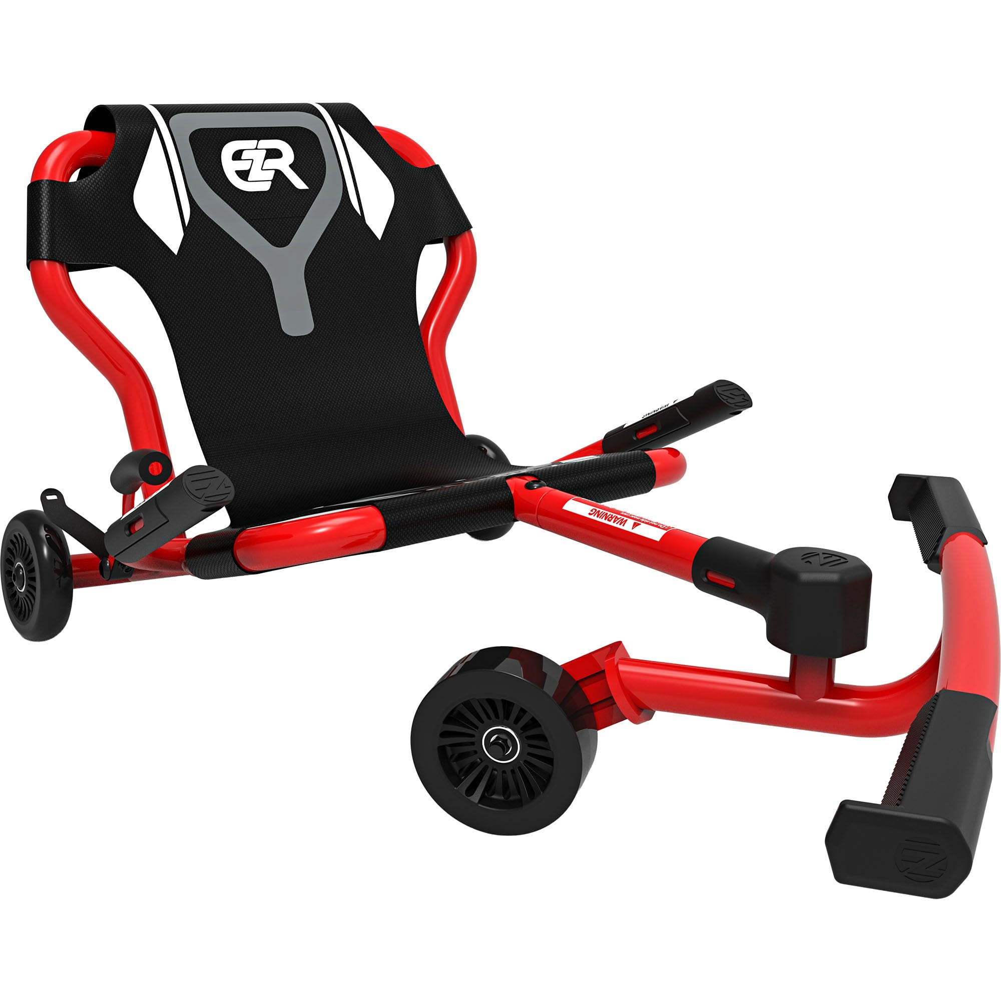 EzyRoller Classic X Go Kart Drift Trike para niños de 4 a 14 años | Triciclo Gokart hasta 70 kg | Vehículos Infantiles para Exteriores 1 Plaza, Capacidad de Carga hasta 70 kg (Rojo)
