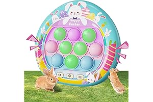 Easter Sensory Push Pop Toy Lights Up and Quick Push Pop Game