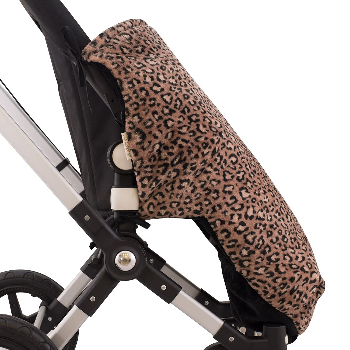 JYOKO KIDS Saco Cubrepiés de Invierno Compatible con Portabebés, Sillas de Coche y Cochecitos de Paseo | Polar Teddy Extra Suave | Hecho en España (Animal Print, Polar Teddy - 80 Cm)