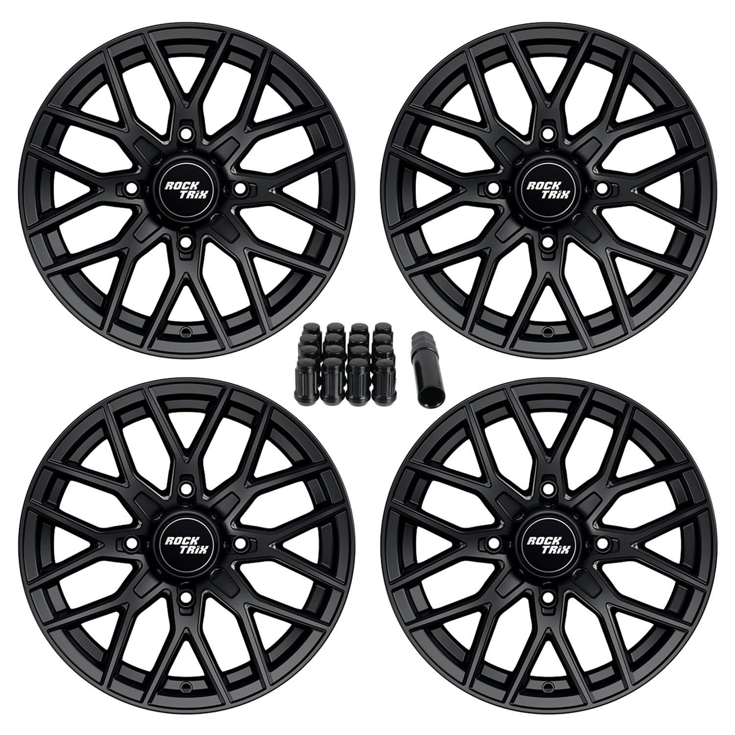 RT104 14in ATV Wheels 4x156 Rims | 14x7 | 4+3 Offset | Includes 3 RT104 14in ATV Wheels 4x156 Rims | 14x7 | 4+3 Offset | Includes 3