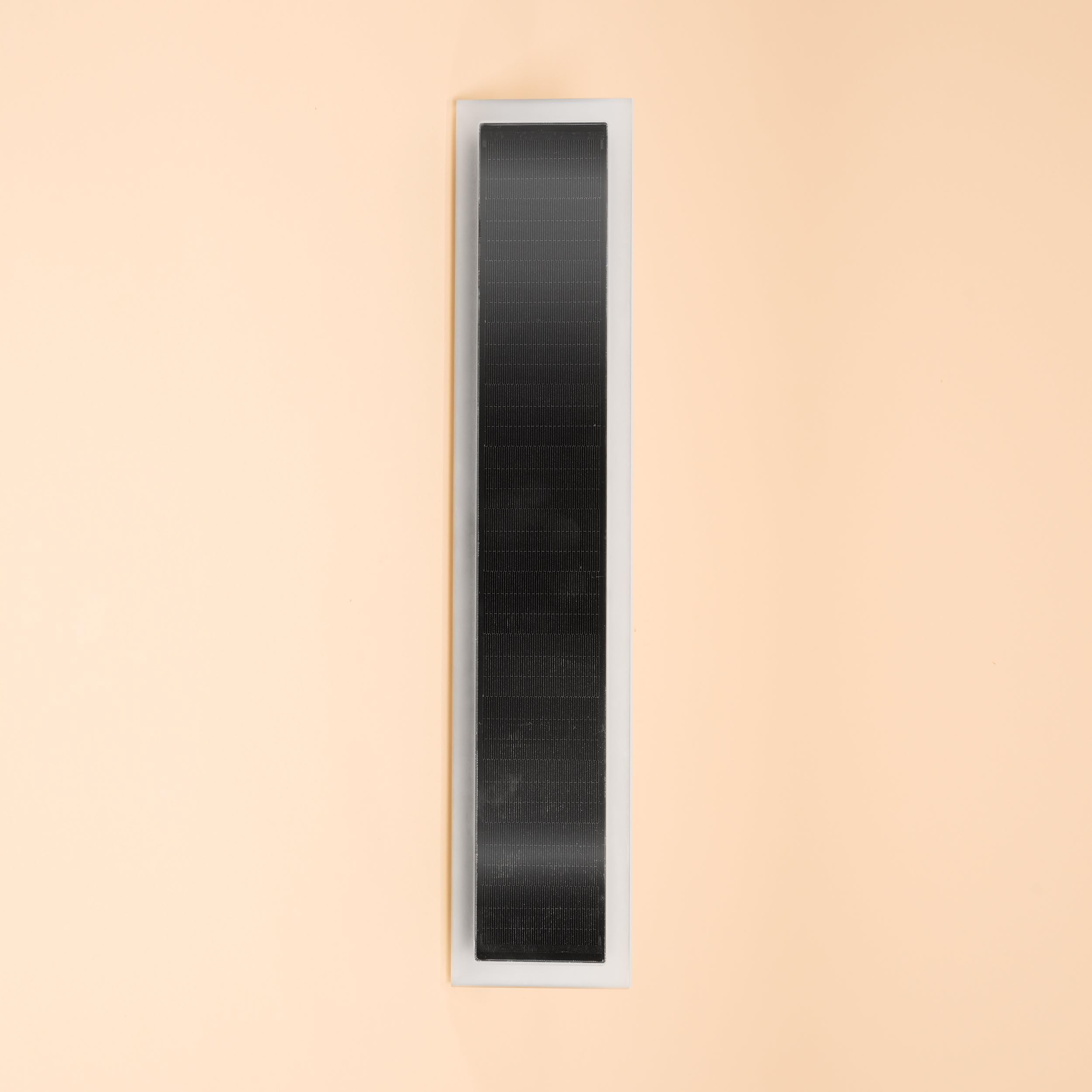 Esotec Solar Wandleuchte Außenwandleuchte SmartLight 50 Metall 102652 | Abm: 478×95×42mm, Metall, Fernbedienung, 3000/4000/6500K, Timer 3/5/8 Std, Akku wechselbar, Monokristallin 9,8Wp, 200lm, IP65