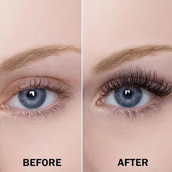 Eyelashes Cluster Lash Extension Kit 200pcs Lash Clusters with Bond and Seal Individual Lashes Kit Cluster Lashes Wispy DIY D Curl False Eyelash,Black,Clear 9/10/11/12/13/14/15/16mm