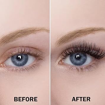 Eyelashes Cluster Lash Extension Kit 200pcs Lash Clusters with Bond and Seal Individual Lashes Kit Cluster Lashes Wispy DIY D Curl False Eyelash,Black,Clear 9/10/11/12/13/14/15/16mm