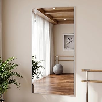 Brisafe Unbreakable Mirror, Width 31.5 inches 80 cm x Height 66.9 inches 170 cm Film Mirror, Full Body Mirror, Large Size, Sports Mirror, Disaster Prevention, Ultra Lightweight, Wall Mounted