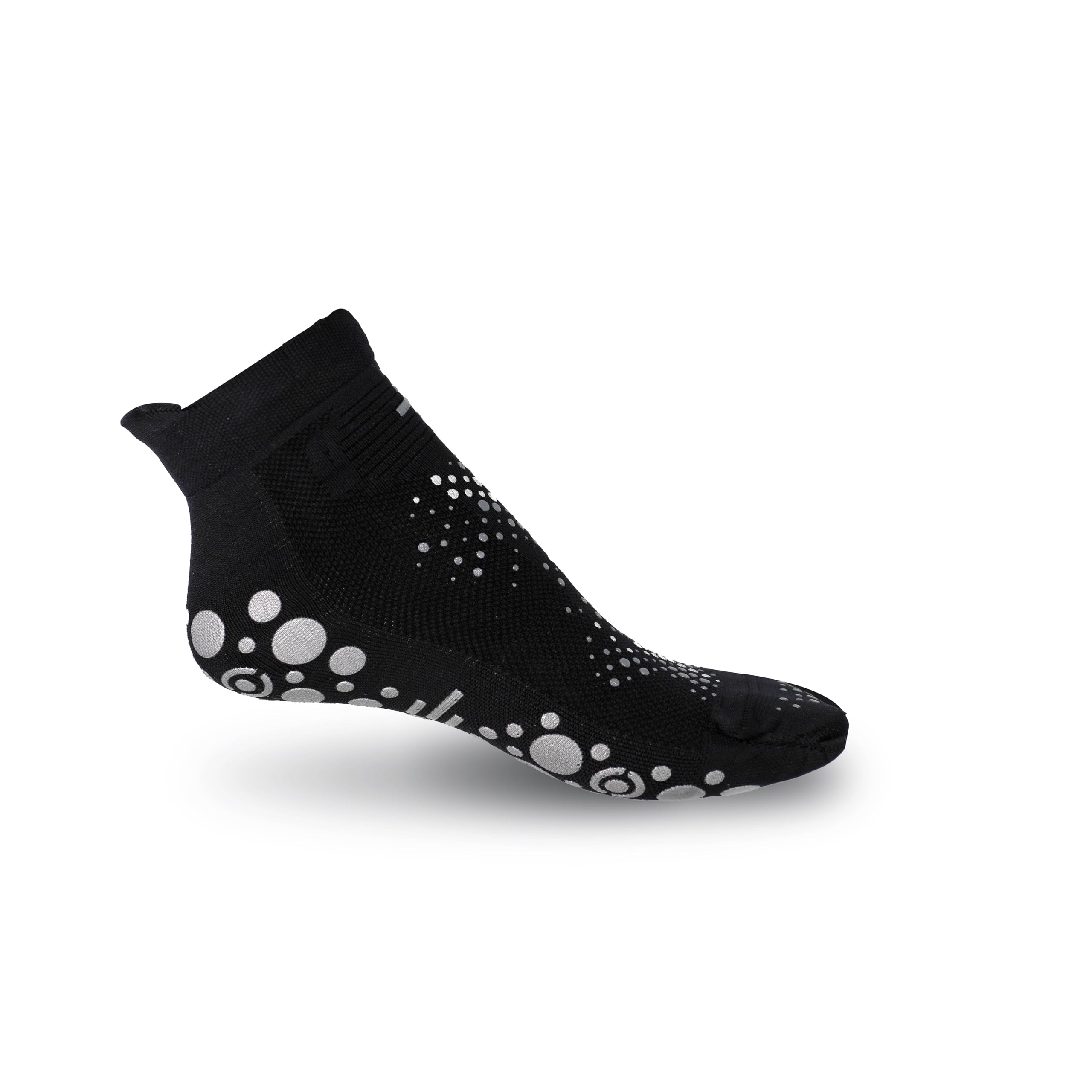 R-EVENGE Chaussure technique Wellness avec adhérence parfaite sur les surfaces sèches. Fil d'argent désinfectant et thermorégulant. Idéal pour le yoga, le Pilates, la gym, l'étape, la gymnastique
