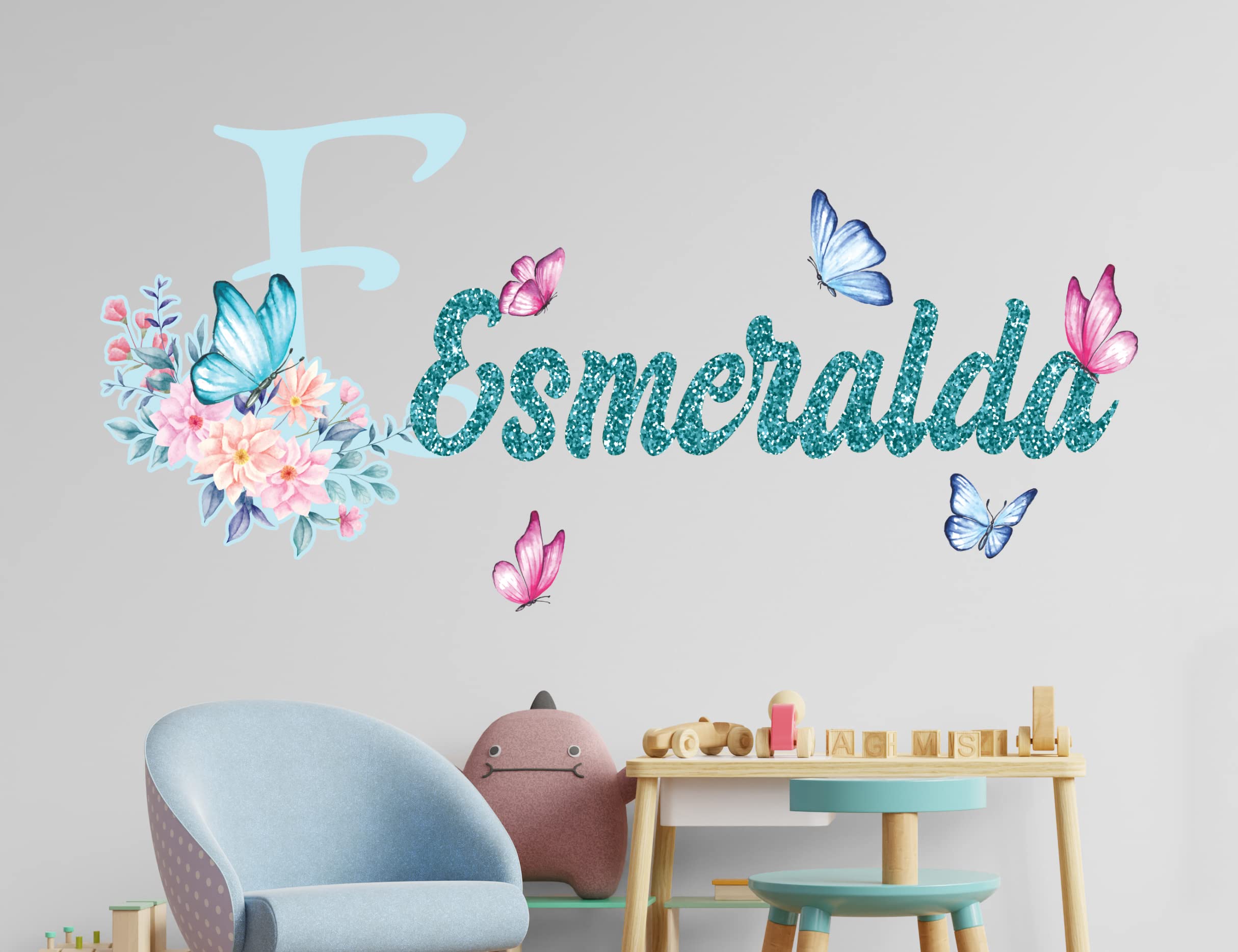 Finest Folia Set di 50 adesivi personalizzati con nome